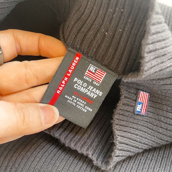 Vintage Ralph Lauren Polo Jeans Co Turtleneck Sweater Size XXL - Picture 4 of 7